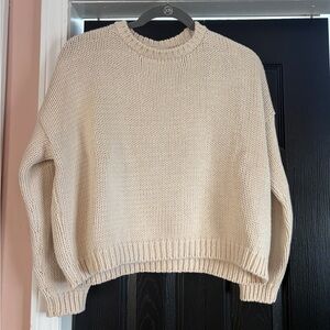 Gillian Stevens Isle Pullover in Ivory Size 0